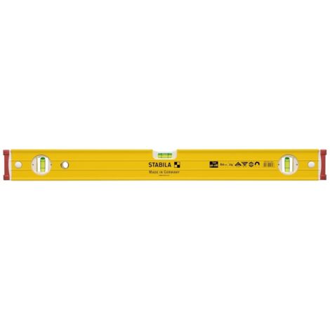 STABILA Nivel de burbuja Tipo 96-2 viales - m 183cm - Imán de tierras raras - 15857