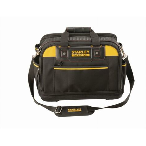 Stanley – Bolsa de herramientas de doble cara 45 cm – Base rígida impermeable – Estructura central con separador – Capacidad 25 kg (1/10)