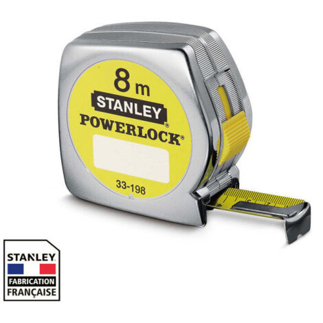 STANLEY Powerlock Classic cinta métrica - 8 m x 25 mm - 1-33-198