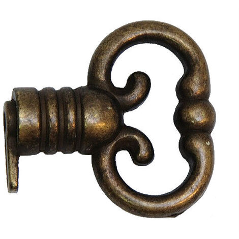 Llave falsa 312 BROS - zamack old bronze - 312-Z-4