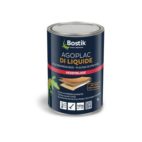 Cola líquida Agoplac Di BOSTIK - Lata de 1L - 30604787