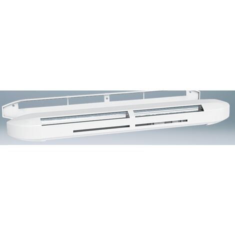 Entrada de aire acústica sensible a la humedad 37DNE 5-45m³ Isola Hy ANJOS Blanco - 420x45x40 mm - 0690 (1/3)