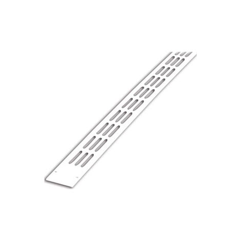RENSON 478/3 rejilla plana de aluminio - 475 mm - blanco ral 9010 - 00047836