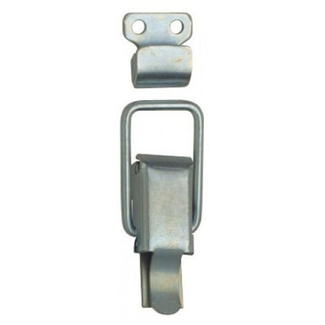 Cerradura de palanca MONIN con gancho - acero galvanizado taladrado - 270 110