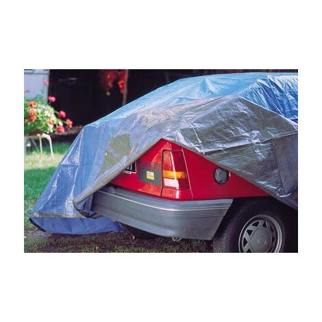 Promo Bâche Lourde Bleue Qualité Professionelle En 250 Gr/m2 Chez