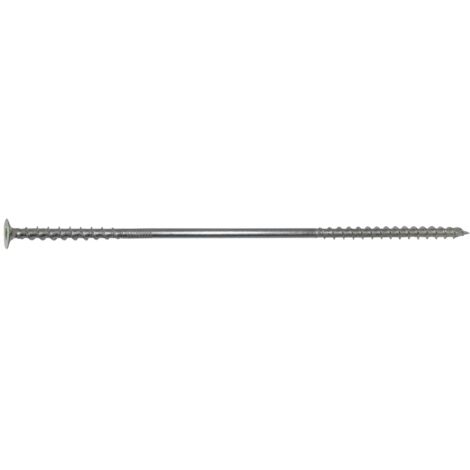 Tornillo HECO-Topix-Plus Therm - Ø8x280mm - Cabeza avellanada con alvéolos avellanados - Rosca bajo cabeza - T40 - Caja de 50 - 61357 (1/5)