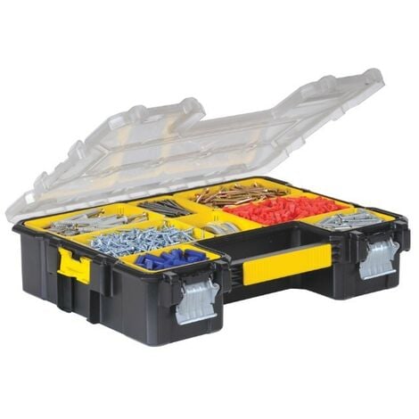 Organizador impermeable Fatmax de STANLEY - 44,6 x 11,6 x 35,7 cm - Compartimentos extraíbles - 1-97-518