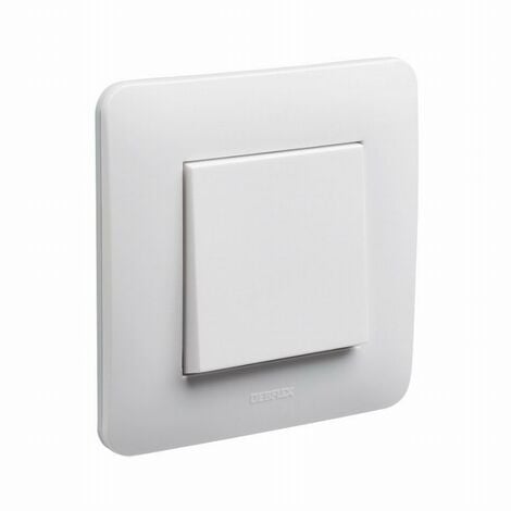 DEBFLEX Casual colgante completo de pared e interruptor empotrado Blanco  brillante - 742750