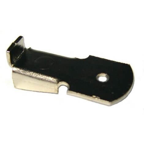 Taco estándar para estantería de acero MONIN SAS - Longitud 32 mm - Acero niquelado - 522130