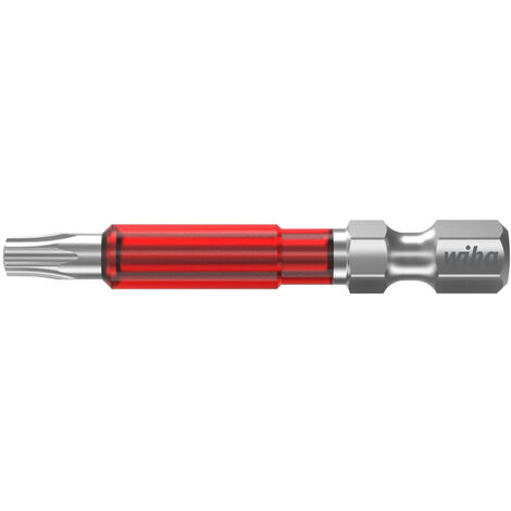 Wiha Juego de bits, bit TY de 49 mm TORX® (T20) de 5 unid., de 1/4" E6,3 en caja (42130)