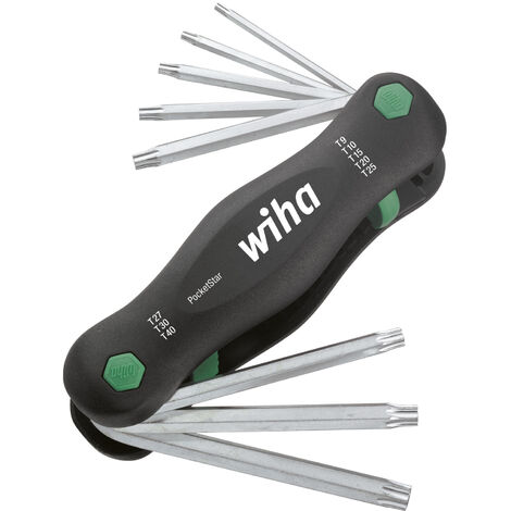 Wiha Herramienta multiusos PocketStar TORX®, de 8 unid. (23049)