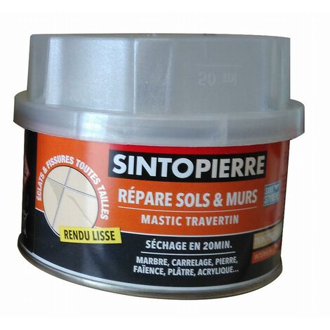 SINTOPIERRE Masilla reparadora Travertino Beige - Caja 170ml - 32080