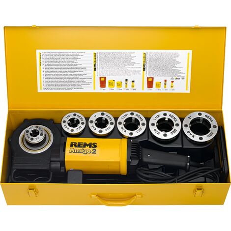 REMS Amigo 2 troquel eléctrico - 6 cabezales roscados - 540020 R220