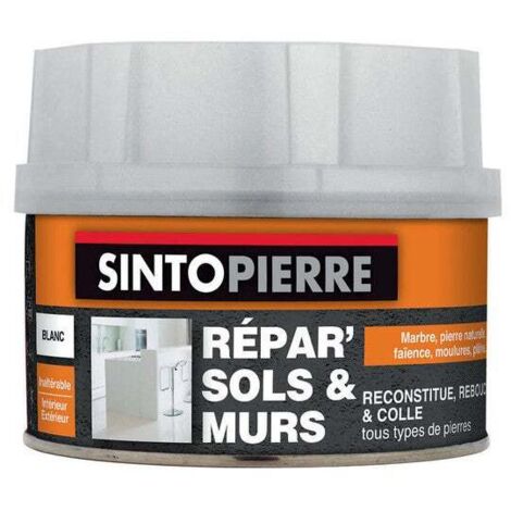 SINTOPIERRE Masilla de reparación blanca - Caja de 170ML - 32020