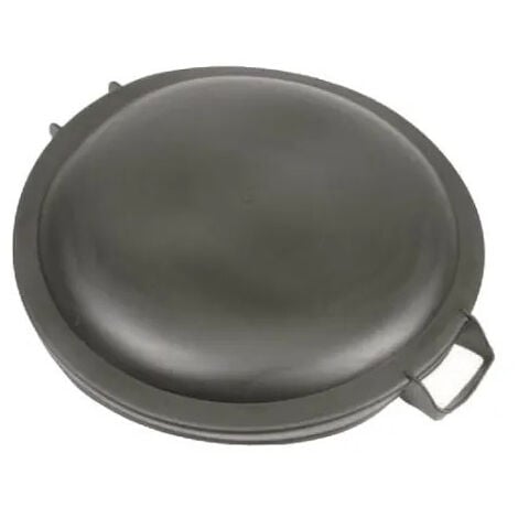 VINMER Tapa de PE negra para cubo de basura de 75 L - CV75