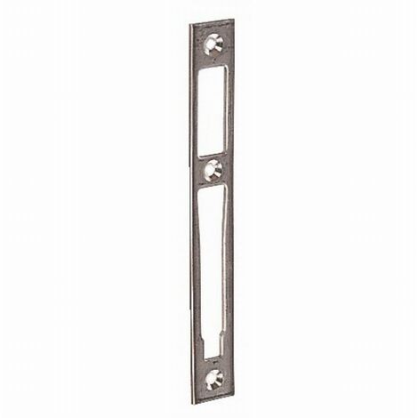 Cerradero plano de acero inoxidable 175x22x2,5 mm ASSA ABLOY - 2835.00.0