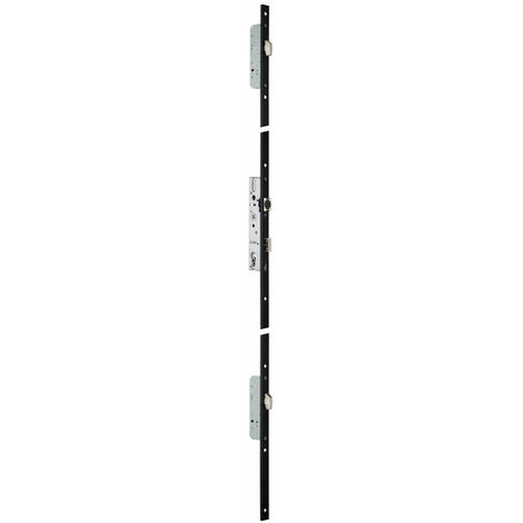 Cerradura de 3 puntos 92MTX METALUX Cerrojo basculante de 1/2 vuelta U7/41 mm - Sin cerradero - F1U7410200