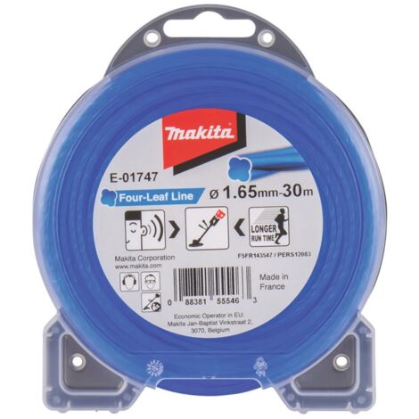 Hilo de nylon trenzado MAKITA 1,65 mm x 30 m - E-01747