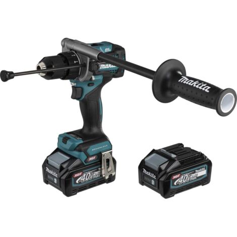 MAKITA Taladradora de percusión 40 V max Li-Ion 2,5 Ah XGT Ø 13 mm - HP001GD201
