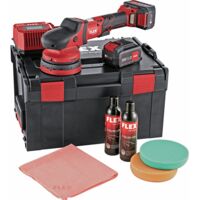Pulidora excéntrica 18V XFE 15 150 18.0-EC/5.0 P-Set C FLEX - 2 baterías + cargador - en caja - 461245