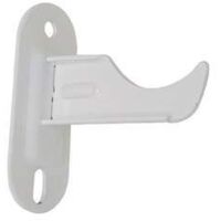 ING FIXATION soporte de radiador de hierro fundido tipo cortina para atornillar - Longitud 120 mm - Caja de 10 piezas - A186010