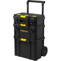 Stanley mobile set rolling tool box 3 in 1 compact stst83319-1