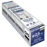 Lote de 230 electrodos GYS Rutiles Acero E6013 Ø2,5mm - 085039
