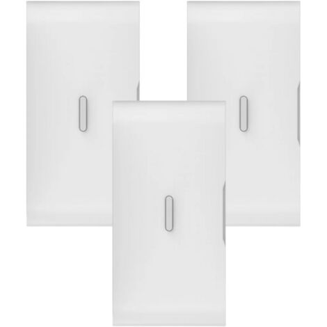 Daewoo Security - Pack de 3 détecteurs de vibration WVD301 - Déclenche votre système lorsqu'un coup est détecté - Compatible Touch, Touch XL & Vigilia (1/4)