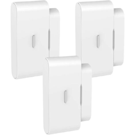 Daewoo Security - Pack de 3 contacteurs 2 en 1 ouverture et vibration pour l'intérieure WDV301 - déclenche votre système lorsqu'une ouverture ou un coups est détecté - Compatible Touch, Touch XL & Vig (1/4)