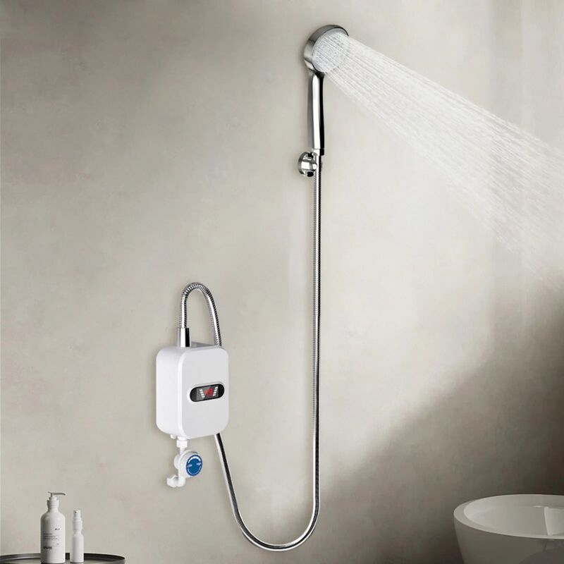 Scaldabagno Istantaneo Mini - 3500W Per Bagno E Cucina | Temperatura Regolabile LED - Foto 6