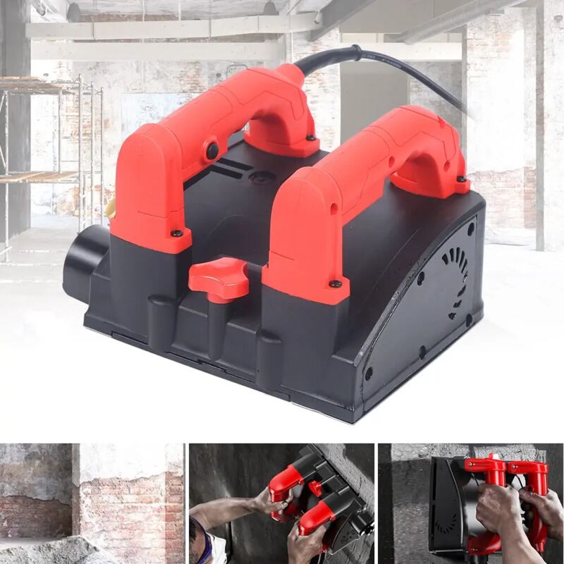 Piallatrice Elettrica Da Parete 1680W - Levigatrice Muro Per Ristrutturazione, 3000 RPM
