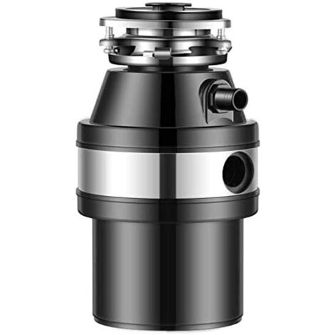 TritaRifiuti Dissipatore ZeroTrash 1 / 2HP Continuous Feed Home cucina avanzi con spina 2600 RPM 560W 1400ML