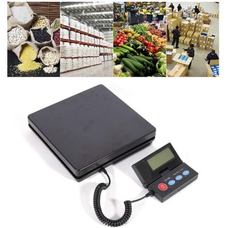 Bilancia Digitale a Piattaforma, 50 kg, Bilancia da Lettere, Bilancia da gioielliere con Display LCD, Ideale per misurare