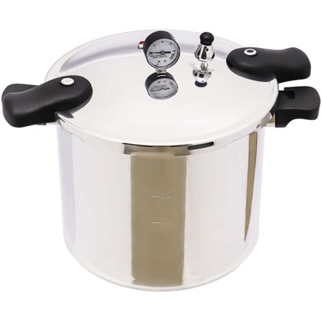 Pentola a pressione 22L capacità di pressione Canner fornello Pentola a pressione in alluminio adatto per stufe a gas