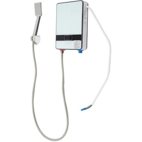Mini-elektrische doorstroomboiler, eenvoudige installatie voor badkamer