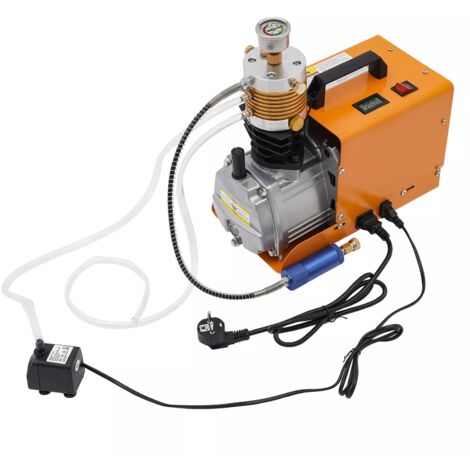 Set di pompa d’aria ad alta pressione 300 bar, 4500 PSI, compressore elettrico ad aria compressa, compressore ad alta pressione, PCP 30 MPA, 1800 W (1/5)