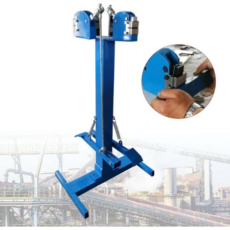 SS-18FD - Metallo termoretraibile dilatatore, funzionamento a piedi, macchina di deformazione, capacità 1,2 mm, costruzione solida, blu (1/5)