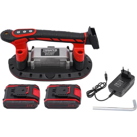 Vibratore per piastrelle, 21 V, 2000 mAh, 6 velocità, vibratore per piastrelle, 3000 – 13000 rpm, per piastrelle di vetro, piastrelle da parete
