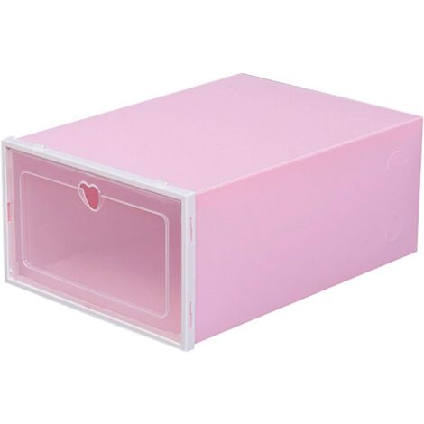 Scatole Per Scarpe Impilabili Trasparenti - Set Da 12, Dimensioni 25x36x19 Cm, Per Scarpe Fino A Taglia 49, Design Ventilato