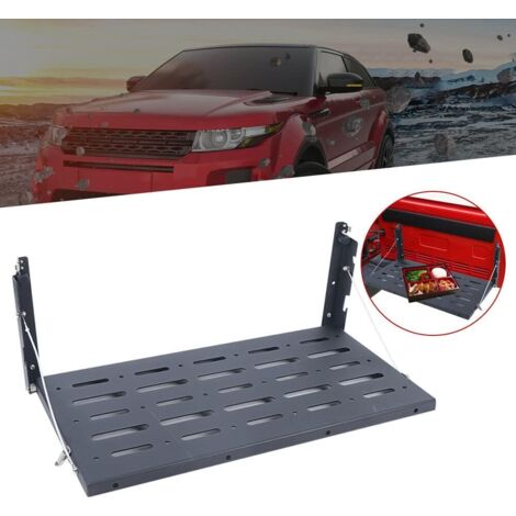 Tailgate Table - Tavolo pieghevole per portellone posteriore, in acciaio, 60 x 31 cm, per Jeep Wrangler JK, supporto posteriore pieghevole (1/5)