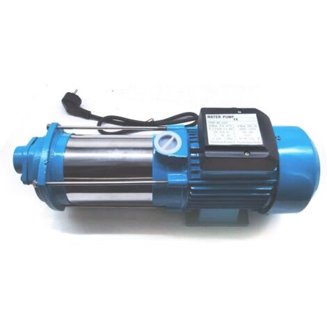 2200W Pompa Centrifuga Pompa Da Giardino Impianto idrico domestico 4000L / h 10 bar Pompa acqua pompa da giardino professionale aumento e approvvigionamento idrico utilizzato