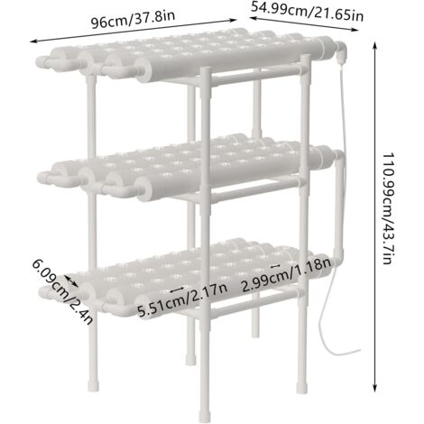 Ifan Kit Di 30 Accessori Per Coltivazione Idroponica – Spugne In Torba, Cestini, Cupole Ed Etichette