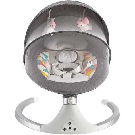 Bambino appena nato Lettino Seggiolino per bambini Lettino fisso Positionharnais Altalena Schienale regolabile Velocità Altalena Pieghevole Compatto Altalena portatile Ergonomico Pieghevole Scalabile 