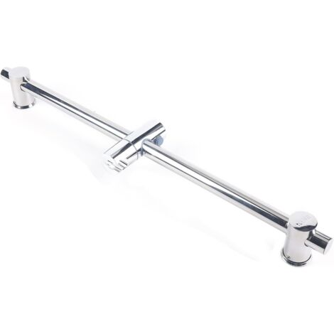 Barra Di Scorrimento Per Doccia, Asta Per Doccia In Acciaio Inox Da 66 Cm, Colonna Doccia Moderna Regolabile, Supporto A Parete Con Asta Per Soffione Doccia, Montaggio A Parete Spazzolato