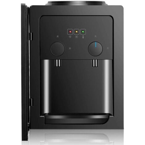 Distributore di acqua elettrica potabile calda, pentole, piccolo, adatto per ufficio e casa, 270 x 235 x 370 mm, Nero