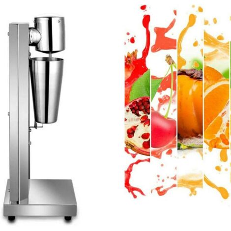 Frullatore Commerciale Bar Shaker Elettrico Da 650 Ml, Frullatore Di Proteine, Frullatore Per Cocktail Latte A Testa Singola Duovo Frullato Con Piedini Antiscivolo Per Frappe Frullatore Due Velocità
