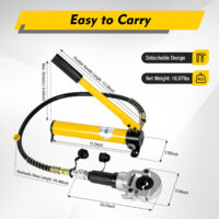 Ganasce Per Crimpatura M18 Per Tubi Di Rame | Diametro 18 Mm, Spessore 0,8-1,2 Mm | In 42CrMo Temprato | Nero