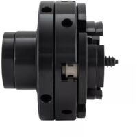 Mandrino a spirale e set di ganasce autocentranti TASP da 100 mm per tornio da legno, filettatura mandrino M33x3.5mm, 1 pollice - 8TPI, Utensili per la lavorazione del legno