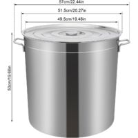 HOT POT ARMY HOT POT WOK PENTOLA per pasta istantanea in acciaio inox con frutti di mare EUR 18