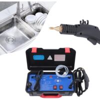 Pulitore A Vapore Portatile 2500W – Serbatoio 1700ml, 6 Livelli Regolabili, Con Accessori Per Cucina, Pavimenti, Vetri E Auto